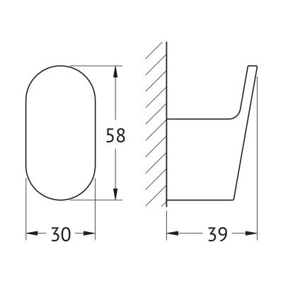 Крючок 7715 Schwarz Artwelle фото в интернет-магазине Русалия