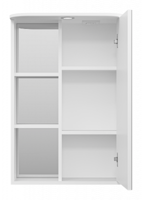 Зеркальный шкаф Венера 55 правый П-Внр04055-01СвП Misty фото в интернет-магазине Русалия