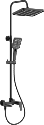 Душевая система BELZ черный (B24715-7) фото в интернет-магазине Русалия