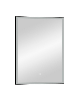 Зеркало с подсветкой Frame Black 600x800 ЗЛП948 Continent фото в интернет-магазине Русалия