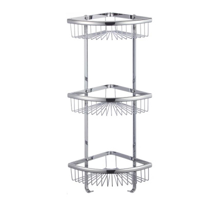 Полка угловая Savol S-005854-3, хром фото в интернет-магазине Русалия