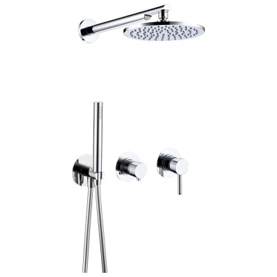 Душевая система встраиваемая (без излива) Grocenberg GB5090CR, хром фото в интернет-магазине Русалия