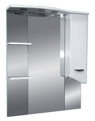 Зеркальный шкаф Дрея 85 правый Э-Дре02085-01СвП Misty фото в интернет-магазине Русалия