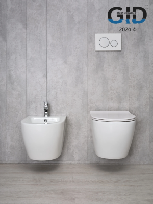 Унитаз подвесной Gid Tr2198 61107Y белый 49x36x35.5 фото в интернет-магазине Русалия