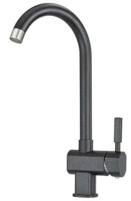 Смеситель для кухни GRANULA Standart (31-ST, ЧЁРНЫЙ) фото в интернет-магазине Русалия
