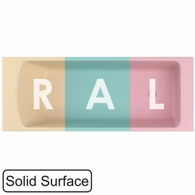 Ванна WHITECROSS Coin 180x70 (RAL мат) иск. камень 0224.180070.2XXXX фото в интернет-магазине Русалия