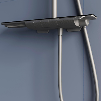 Душевая стойка RGW SP-34Gr графит фото в интернет-магазине Русалия