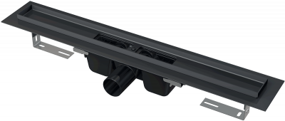 Водоотводящий желоб APZ1-650BLACK AlcaPlast фото в интернет-магазине Русалия