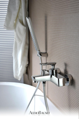 Смеситель для ванны AltroBagno Aperto 0207 Cr AltroBagnoAperto0207Cr фото в интернет-магазине Русалия