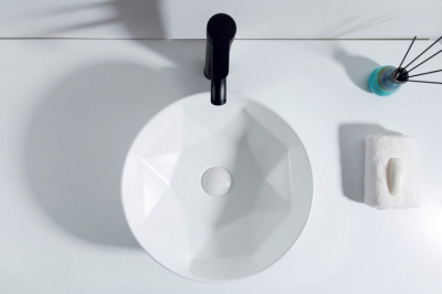 Раковина накладная круглая BB1342H300 Belbagno фото в интернет-магазине Русалия