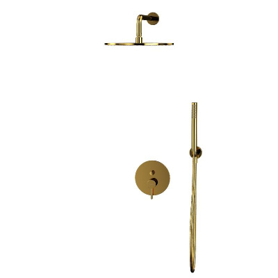Система для душа скрытого монтажа WHITECROSS Y YSET04GL (золото) фото в интернет-магазине Русалия