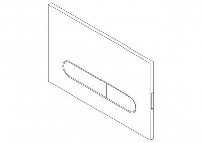 Клавиша смыва PROSPERO белая BB004-PR-BIANCO Belbagno фото в интернет-магазине Русалия