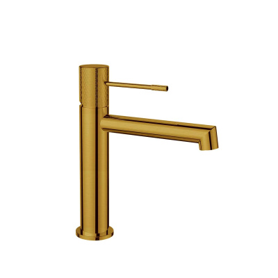 Смеситель для раковины Desire VBF-1D1BG однорычажный, брашированное золото Vincea фото в интернет-магазине Русалия