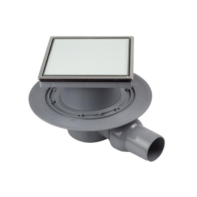 Точечный трап Pestan Confluo Standard 15х15 White Glass (13000093) фото в интернет-магазине Русалия