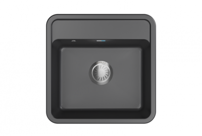 Кухонная мойка GRANULA Стандарт (5001, ЧЁРНЫЙ) фото в интернет-магазине Русалия