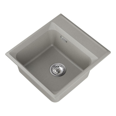 Мойка кухонная Point Мисти 46 серый фото в интернет-магазине Русалия