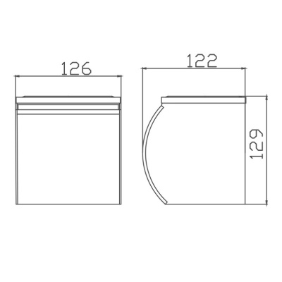 Держатель для туалетной бумаги Haiba HB502, хром фото в интернет-магазине Русалия