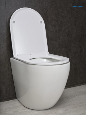 Унитаз приставной Gid TRS-269 62213Y белый 56x36.5x42 фото в интернет-магазине Русалия