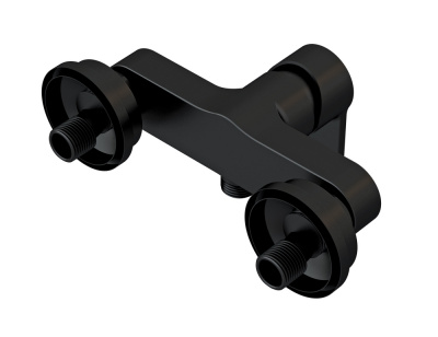 Смеситель для душа Brasko Black А63109 черный Cersanit фото в интернет-магазине Русалия