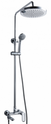 Душевая система со смесителем на ванну Opal F6125183CP-A2-RUS Bravat фото в интернет-магазине Русалия