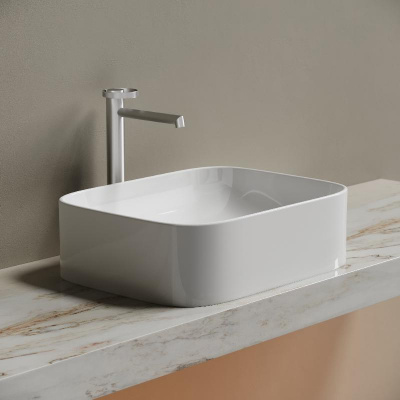 Умывальник чаша накладная прямоугольная Element 505*380*150мм CN6052 Ceramica Nova фото в интернет-магазине Русалия