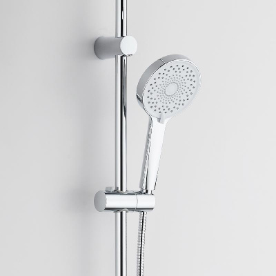 BOND B03-9500 Душевая стойка с тропическим душем и смесителем с изливом фото в интернет-магазине Русалия