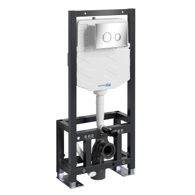 Dill 61TLT.010.ME.CH01 Система инсталляции для унитазов, хром Wasserkraft фото в интернет-магазине Русалия