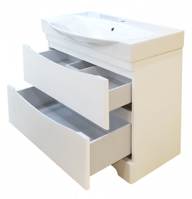 Тумба Элвис 85 с раковиной Kirovit Элвис 85 Misty фото в интернет-магазине Русалия