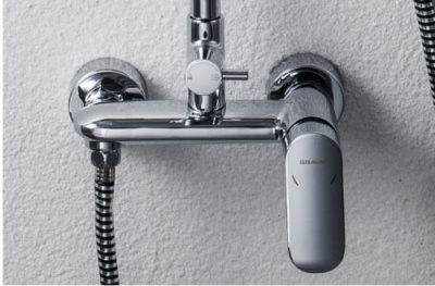 Душевая система со смесителем Opal F9125183CP-A2-RUS Bravat фото в интернет-магазине Русалия