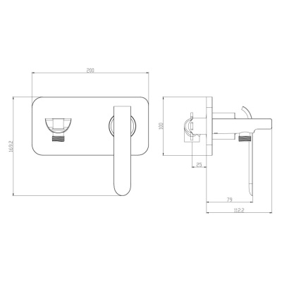 Смеситель гигиенический душ Lemark Melange (LM4919CW) фото в интернет-магазине Русалия