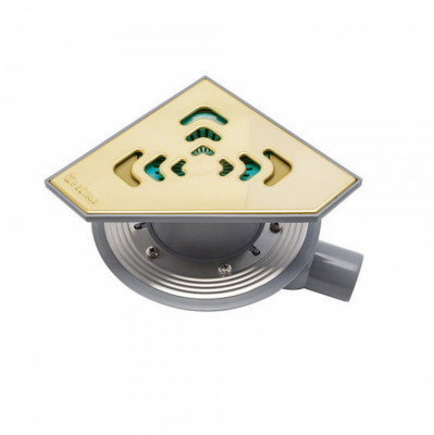 Точечный трап Pestan Confluo Standard 20х20 Angle Gold (13000126) фото в интернет-магазине Русалия