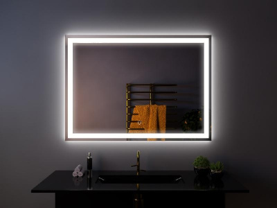 Loranto Стиль Зеркало 1000х800, с сенсором на подложке (CS00058276) фото в интернет-магазине Русалия