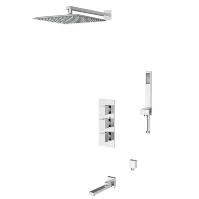 Душевая система D&K встраиваемая термостатическая с изливом Bayern.Liszt (DA2515601A04) фото в интернет-магазине Русалия