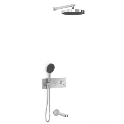 Душевой комплект Inspire VSFW-432TI3CH встраиваемый, хром Vincea фото в интернет-магазине Русалия