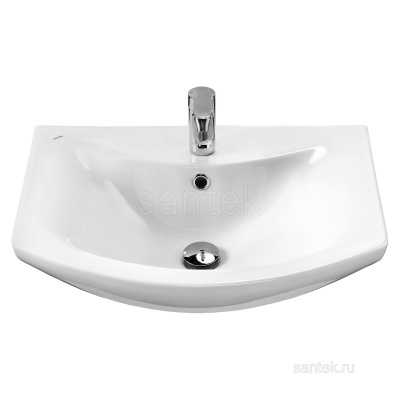 Раковина Santek Балтика 60 отверстие под смеситель 1WH110246 фото в интернет-магазине Русалия