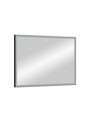 Зеркало с подсветкой Frame Black 800x600 ЗЛП183 Continent фото в интернет-магазине Русалия