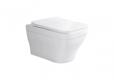 SET AQUATEK АМАДЕО cm (рама AQUATEK Standard INS-0000012(без клавиши и крепежа)+унитаз АМАДЕО AQ1180-00 с тонким сиденьем soft-close фото в интернет-магазине Русалия