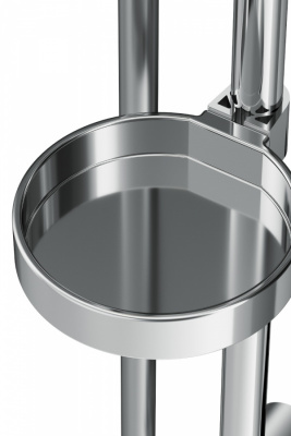 F0170A000 Spirit V2.0, душ.комплект: ручн.душ d 120 мм 3 ф-ции, штанга 900, шланг 1 750 мм, хром, шт фото в интернет-магазине Русалия