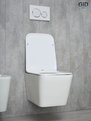 Унитаз подвесной Gid Tr2144 61109Y белый 52x36x33.5 фото в интернет-магазине Русалия