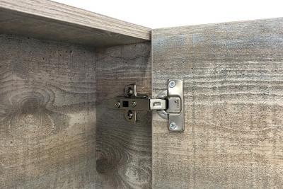 COMFORTY. Зеркало-шкаф "Турин-75" дуб бежевый фото в интернет-магазине Русалия