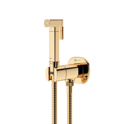 Смеситель Lemark Solo с гигиеническим душем, встраиваемый (LM7172G) фото в интернет-магазине Русалия