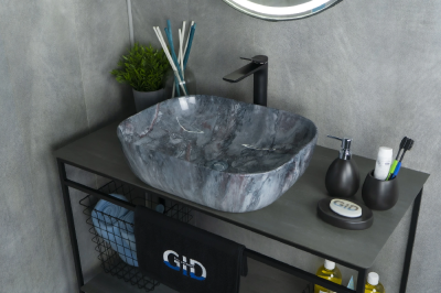 Раковина накладная Gid K397G124 фото в интернет-магазине Русалия