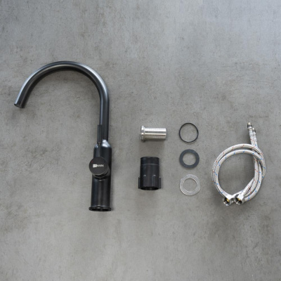 Смеситель Lemark Expert для кухни с поворотным изливом (LM5079BL) фото в интернет-магазине Русалия