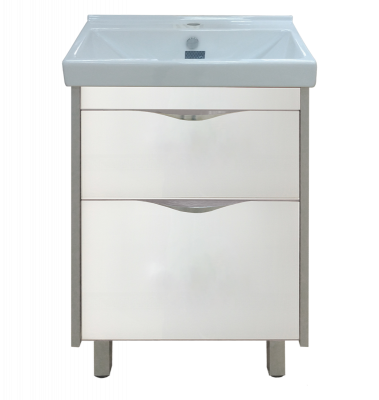 Тумба Фест 60 с раковиной Sanita Luxe Fest 60 Misty фото в интернет-магазине Русалия