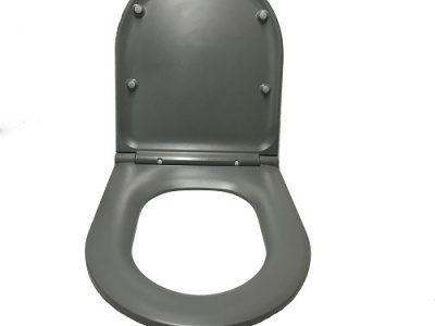 Унитаз подвесной CeramaLux 2197 MG Grey серо-матовый фото в интернет-магазине Русалия