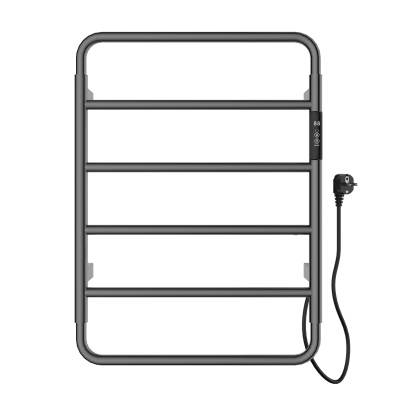 Полотенцесушитель электрический WONZON & WOGHAND WISMAR, Темный графит (WW-AL201-GM) фото в интернет-магазине Русалия