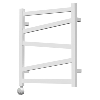 Полотенцесушитель электрический Point Феникс PN15156WE П5 500x600 левый/правый, белый фото в интернет-магазине Русалия