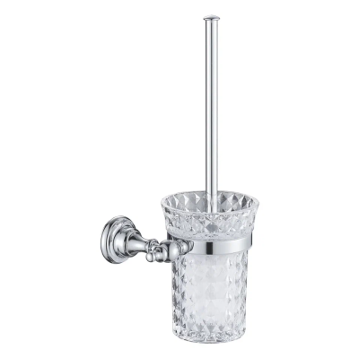 Ершик для унитаза Rose RG1100, хром фото в интернет-магазине Русалия