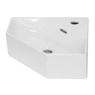 Раковина угловая Line 35 LIN35SLWB01 Sanita Lux фото в интернет-магазине Русалия