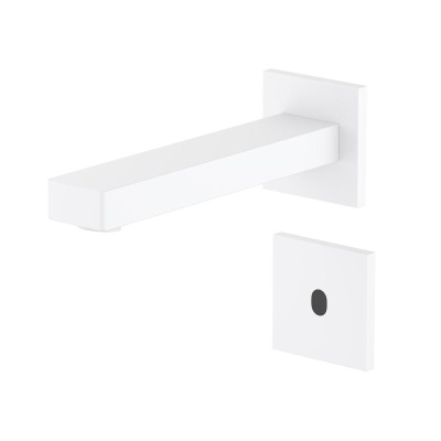 Смеситель для раковины встроенный, сенсорный Timo Selene белый матовый (2073/16SM) фото в интернет-магазине Русалия